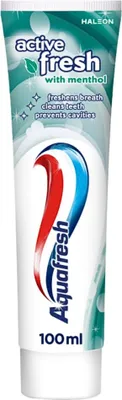 Immagine prodotto di Dentifricio Aquafresh - Detergente rinfrescante - Mentolo - 100 ml - 1 pezzo