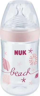 Produktbild von NUK Nature Sense Babyflasche Silikon-Trinksauger, Größe M