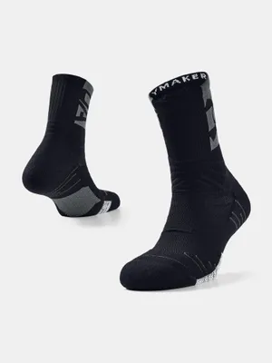 Produktbild von Under Armour UA Playmaker Crew Socken - Schwarz 1356615-001__MD
