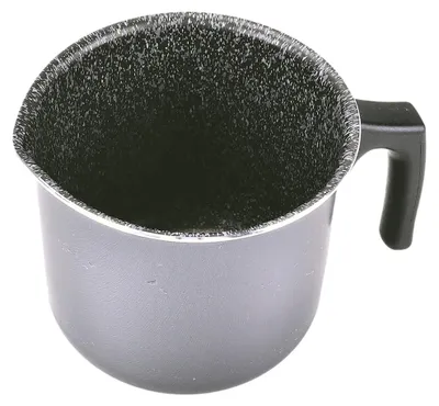 Produktbild von Alluflon Tradition Italien Milchtopf, Aluminium, schwarz, 10 cm