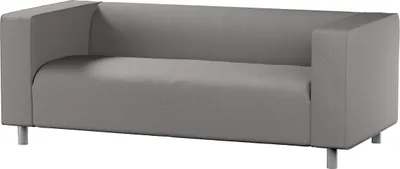 Produktbild von Dekoria Bezug für Klippan 2-Sitzer Sofa, grau, Sofahusse, Klippan 2-Sitzer