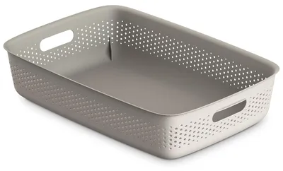 Produktbild von PAFEN OpenStore Aufbewahrungskorb 23.5L Weiss - Kunststoff PP