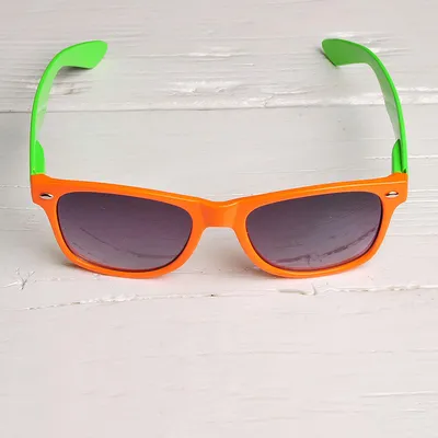 Produktbild von Freak Scene Sonnenbrille - M - orange-grün