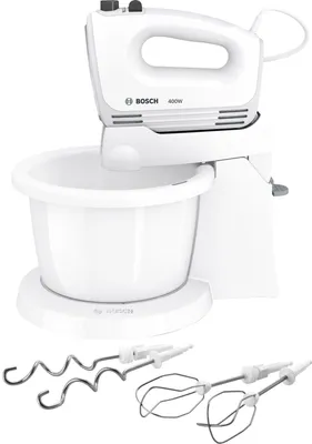 Image de Bosch MFQ2600X Mélangeur sur socle Blanc 400 W
