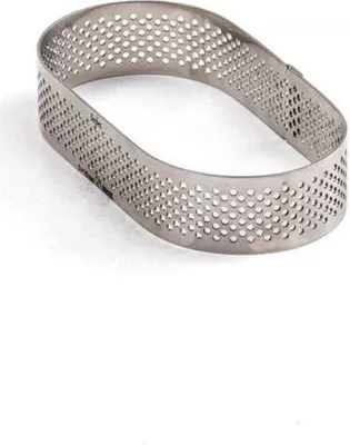 Obrázok produktu pre Oválna mikroperforovaná forma 10x6x2cm - Decora