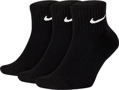 Produktbild von Nike - Knöchelsocken für Herren, Leicht, Alltag (3er-Pack) PP15259 (41,5 EU - 45 EU) (Schwarz)
