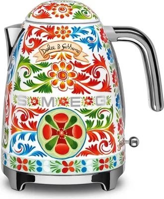 Obrázok produktu pre Smeg KLF03DGEU, 1,7 L, 2400 W, Viacfarebný, Nerezová oceľ, Indikátor úrovne vody, Filtrovanie