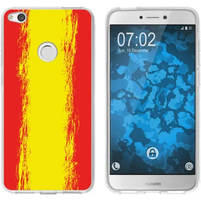 Produktbild von PhoneNatic Case kompatibel mit Huawei P8 Lite 2017 Silikon-Hülle WM Spanien M11