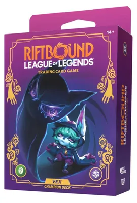 Produktbild von Riftbound: Vex Champion Deck Englisch – Vorgefertigtes Starter Deck