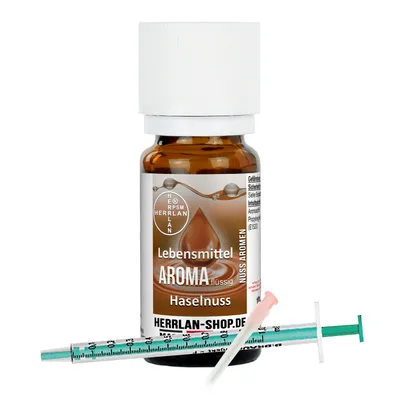 Produktbild von Lebensmittelaroma - Haselnuss - 10 ml - HERRLAN-Qualität - Germany