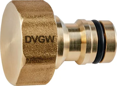 Produktbild von GEKA plus-Blindkupplung KTW,Stecksystem,MS,SB KTW, Messing SB