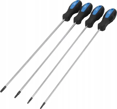 Produktbild von SATRA | Torx-Schraubendreher-Set, 4tlg, Klingenlänge 450mm, T15–T30