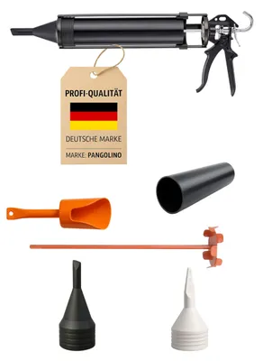 Mörtelpresse 800 ml, Handpresse für Mörtel, Fugenmasse & Fliesenkleber