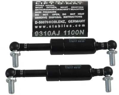 Produktbild von 2x - Stabilus Lift-O-Mat 9310AJ 1100N - Gasfeder Lift O Mat