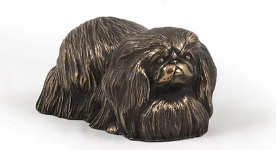 Zdjęcie produktu dla Pekińczyk - statuetka psa, figurka do biura, trofeum na wystawę psów marki Art-Dog