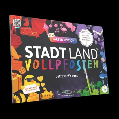 Produktbild von STADT LAND VOLLPFOSTEN® Farben Edition - Jetzt wirds bunt