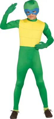 Produktbild von Ninja Schildkröte - Kostüm für Kinder Gr. 98 - 146, Größe:128/134