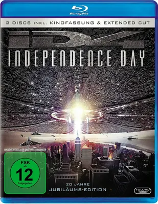 Produktbild von Independence Day (Jubiläums-Edition inkl. Extended Cut, 2 Discs)
