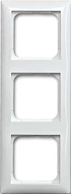 Produktbild von Busch-Jaeger 2CKA001725A1560, Weiß, Thermoplast, Schraubenlos, Busch-Jaeger, Glänzend, Leere Platte