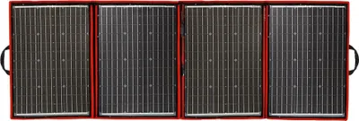 Produktbild von Flexibles faltbares Solarpanel, 200W, monokristallines Silizium, kompaktes Design, 18V 200W Solarpanel