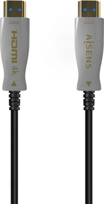 Produktbild von AISENS A148-0698, 100 m, HDMI Typ A (Standard), HDMI Typ A (Standard), 3D, 18 Gbit/s, Schwarz
