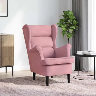 Produktbild von vidaXL Sessel Rosa Samt