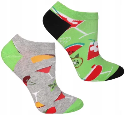 Produktbild von Damen Socken - Bunt - 1 Paar - 65% Baumwolle - Bequeme Damensocken