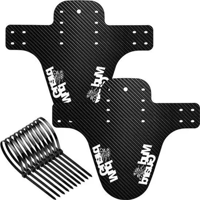 Produktbild von Carbon Mountainbike 3D Weiss Etikett