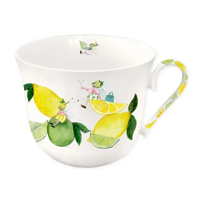 Produktbild von Grätz-Verlag, Fresh Lemons, Zitronen, Kaffeetasse, Teetasse, Geschirr,