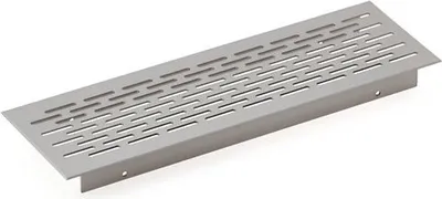 Produktbild von Naber Lüftungsgitter 1. Ausschnittmaß 224 x 65 mm, edelstahlfbg.