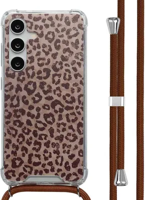 Image de étui design imoshion avec cordon pour le Samsung Galaxy S24 - Leopard Mood