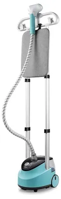 Immagine prodotto di Stiratore a vapore verticale - 2000 W - Doppia barra - Riscaldamento rapido - Asciugatura dei tessuti - 220 V - Colore: blu