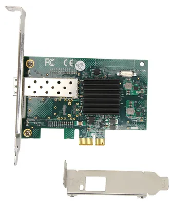 Obrázok produktu pre PCIe X1 Single SFP port sieťová karta 1000 Mbit/s LC PCI Express Ethernet LAN adaptér pre Linux Windows