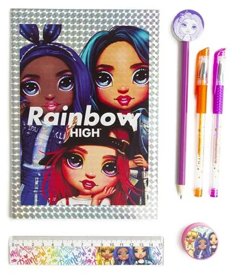 Produktbild von RAINBOW HIGH holographisches Notizbuch mit Schrein