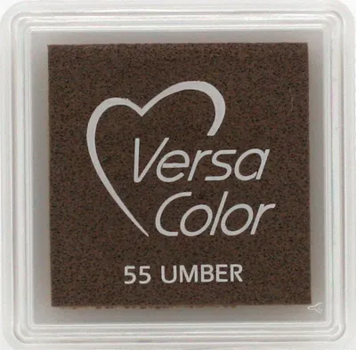 Obrázok produktu pre TSUKINEKO - Pigmentový atramentový tampón - Versa Color malý 2,5 x 2,5 cm - Umbra