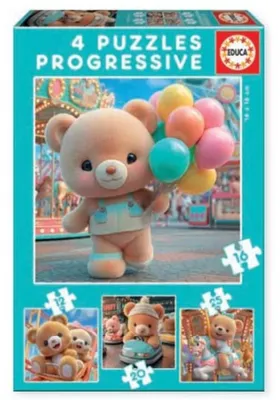 Produktbild von Educa Teddybären Im Park 12-16-20-puzzle 25 Stücke Mehrfarbig Kinder Mehrfarbig One Size