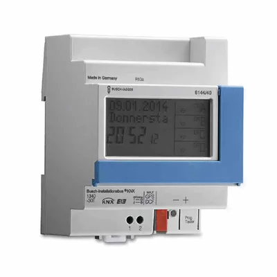 Produktbild von BUSCH-JAEGER KNX-Zeitschaltuhr 4-K Tag/Wo/Jahr, REG, 4TE