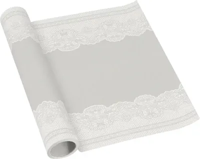 Obrázok produktu pre Papierový behúň na stôl PREMIUM v rolke, "Royal Silver" 40 cm x 5 m 1 kus.