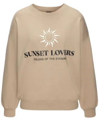 Produktbild von H.I.S. Sweatshirt camelfarben Größe 48/50