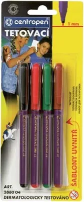 Produktbild von Centropen 2880 TETO Marker - Satz / 4 Stück