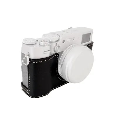 Obrázek produktu pro Přenosné ochranné pouzdro na fotoaparát, brašna na fotoaparát v retro stylu, pouzdro s otvorem ve spodní části, s ramenním popruhem, náhrada za fotoaparát Fujifilm X100VI