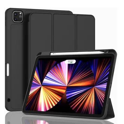 Produktbild von Tablet-Hülle Apple iPad Air 13 Zoll (2024/2025) mit Stifthalter Schwarz