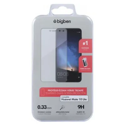 Produktbild von BigBen Connected, Kratzfeste Glas-Displayfolie für Huawei Mate 10 Lite, Transparent