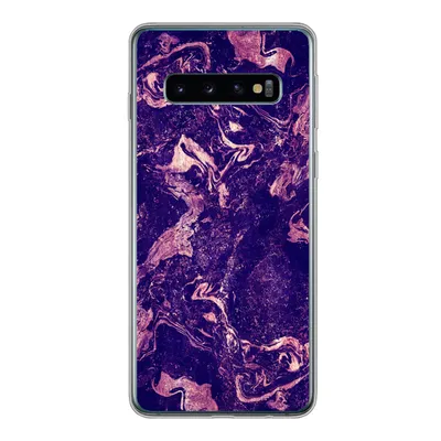 Produktbild von MuchoWow® Handyhülle Schutzhülle Hülle für Samsung Galaxy S10 Marmor - Naturstein - Mineralien Silikon Softcase Handy Hülle - Handytasche
