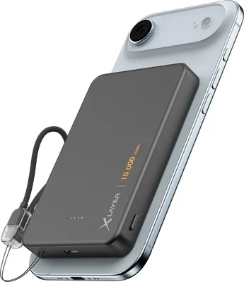 Produktbild von Xlayer MagFix Pro 10000 mAh Wireless I Magsafe I Ultra Slim PD 20W Magnetisch