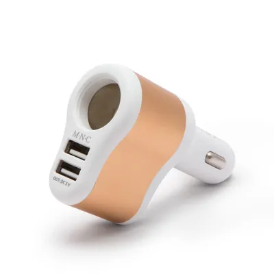 Image de Hub pour chargeur de voiture avec 2x USB (2.1A + 1.0A)