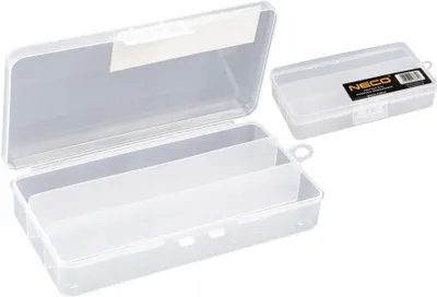 Produktbild von NECO Angelbox 19×10×3,5 cm – Zubehörbox mit 3 Fächern
