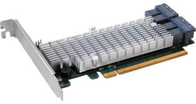 Produktbild von HighPoint Rocket 1120 4x NVMe, Schnittstellenkarte