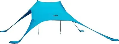 Immagine prodotto di Tenda da spiaggia in tessuto blu con protezione UPF 50+, ad asciugatura rapida