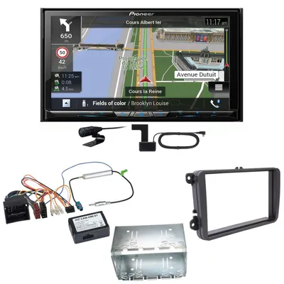 Produktbild von Pioneer AVIC-Z830DAB Navigation CD USB Einbauset für Tiguan Amarok Caddy Jetta